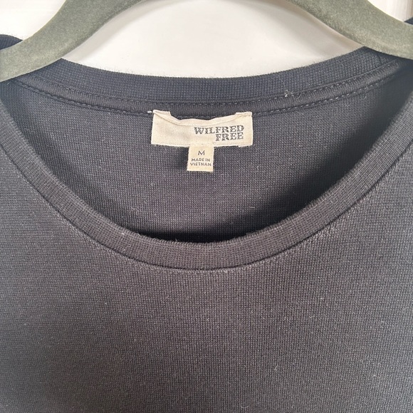 Wilfred Free Black Fitted Mini Dress - Picture 2 of 2